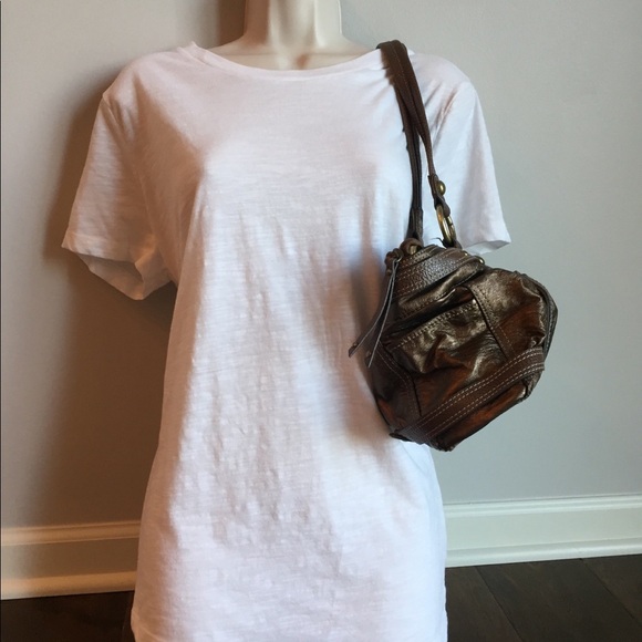 Genna De Rossi Bronze Shoulder Bag - Picture 2 of 6